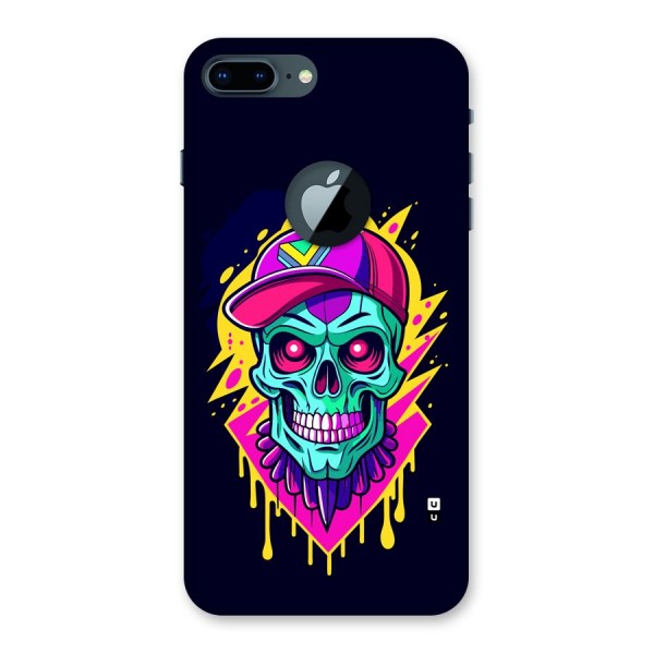 Skull In Cap Back Case for iPhone 7 Plus Logo Cut