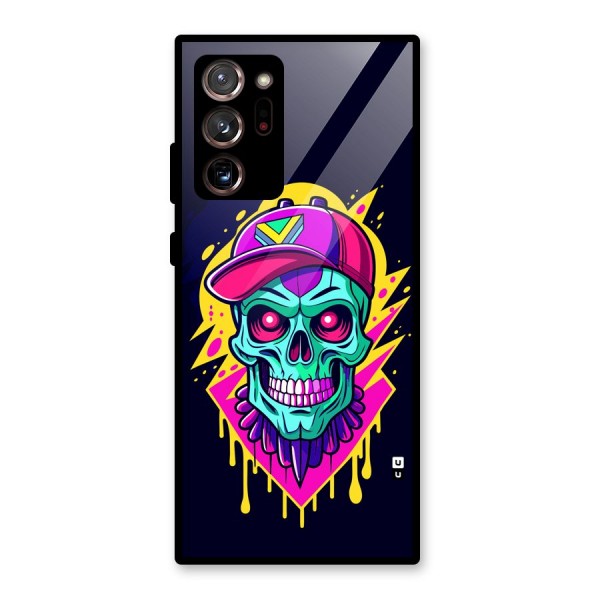 Skull In Cap Glass Back Case for Galaxy Note 20 Ultra