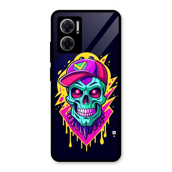 Skull In Cap Glass Back Case for Redmi 11 Prime 5G