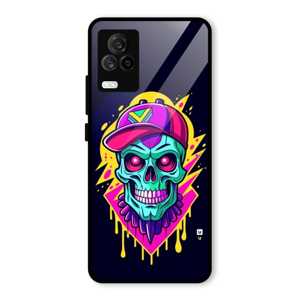 Skull In Cap Glass Back Case for Vivo iQOO 7 Legend 5G