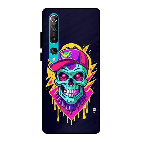 Skull In Cap Metal Back Case for Mi 10
