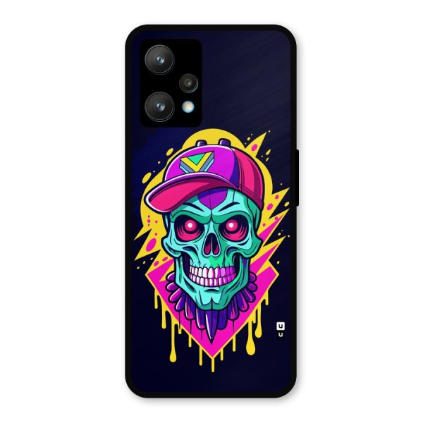 Skull In Cap Metal Back Case for Realme 9