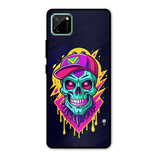 Skull In Cap Metal Back Case for Realme C11