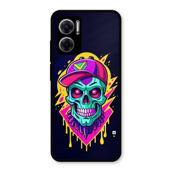 Skull In Cap Metal Back Case for Redmi 11 Prime 5G