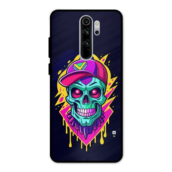 Skull In Cap Metal Back Case for Redmi Note 8 Pro
