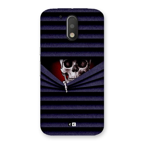 Skull Peak Back Case for Moto G4 Plus