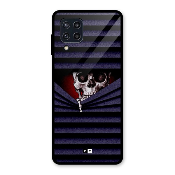 Skull Peak Glass Back Case for Galaxy M32