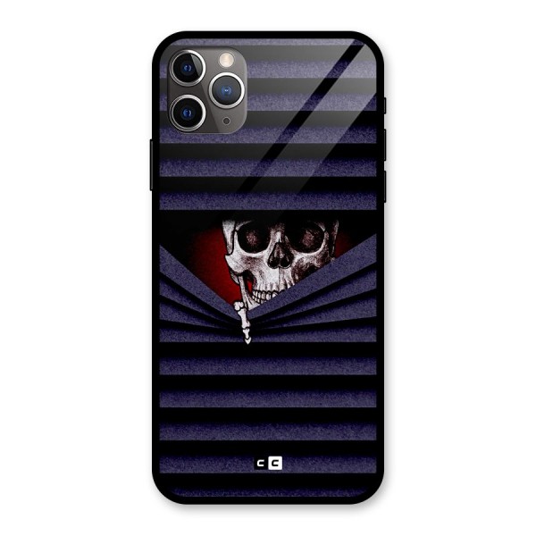 Skull Peak Glass Back Case for iPhone 11 Pro Max