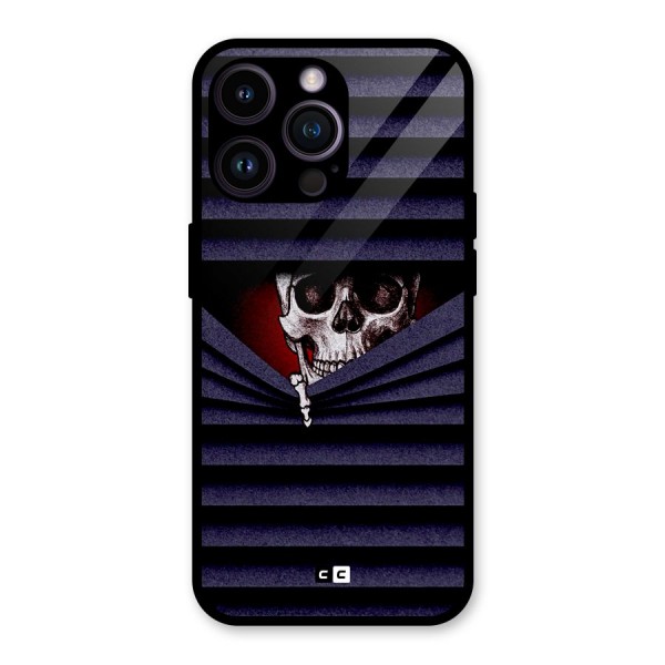 Skull Peak Glass Back Case for iPhone 14 Pro Max