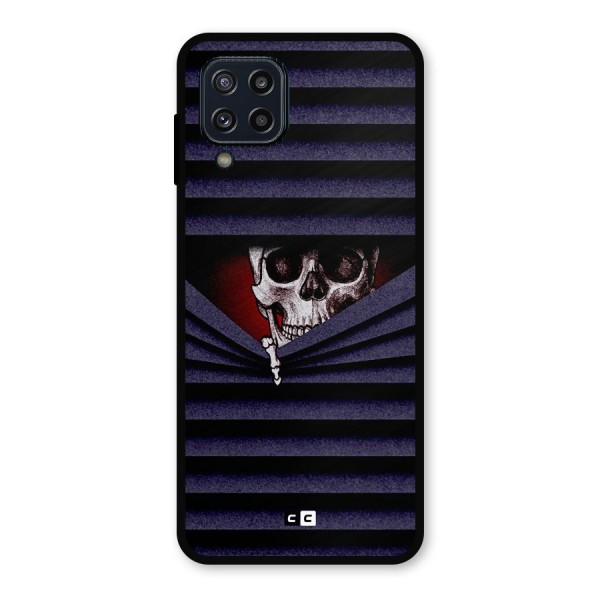 Skull Peak Metal Back Case for Galaxy M32