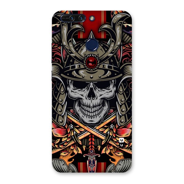 Skull Swords Snakes Back Case for Honor 8 Pro