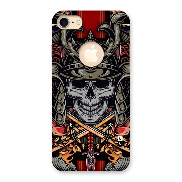 Skull Swords Snakes Back Case for iPhone 7 Logo Cut