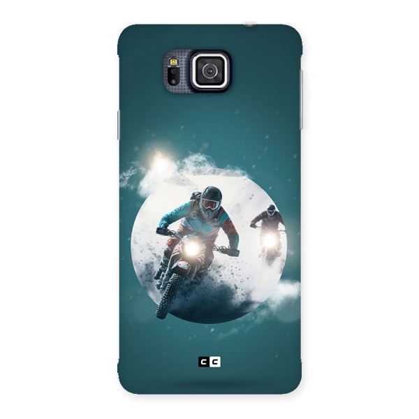 Sky Biker Back Case for Galaxy Alpha