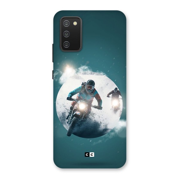 Sky Biker Back Case for Galaxy M02s
