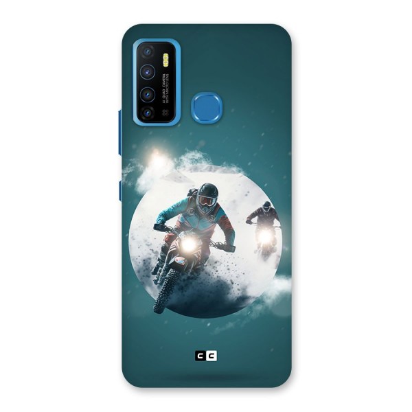 Sky Biker Back Case for Infinix Hot 9