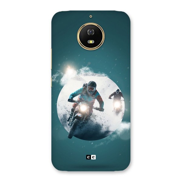 Sky Biker Back Case for Moto G5s