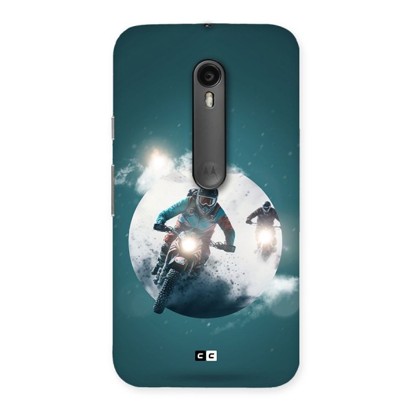 Sky Biker Back Case for Moto G Turbo