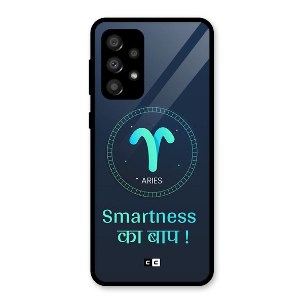 Smart Aries Glass Back Case for Galaxy A32