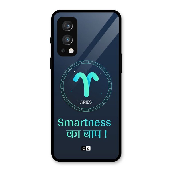 Smart Aries Glass Back Case for OnePlus Nord 2 5G