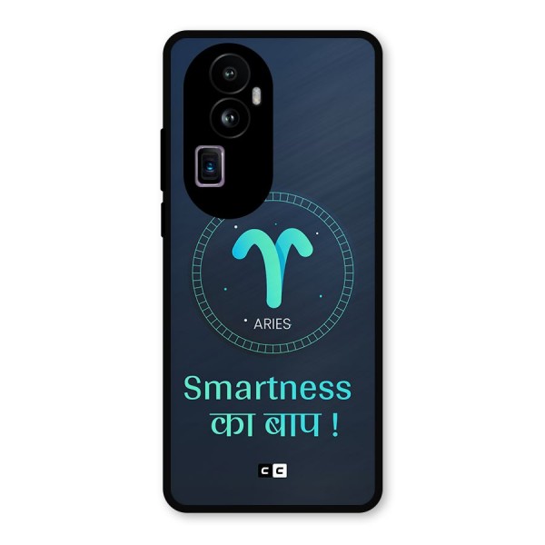 Smart Aries Metal Back Case for Oppo Reno10 Pro Plus