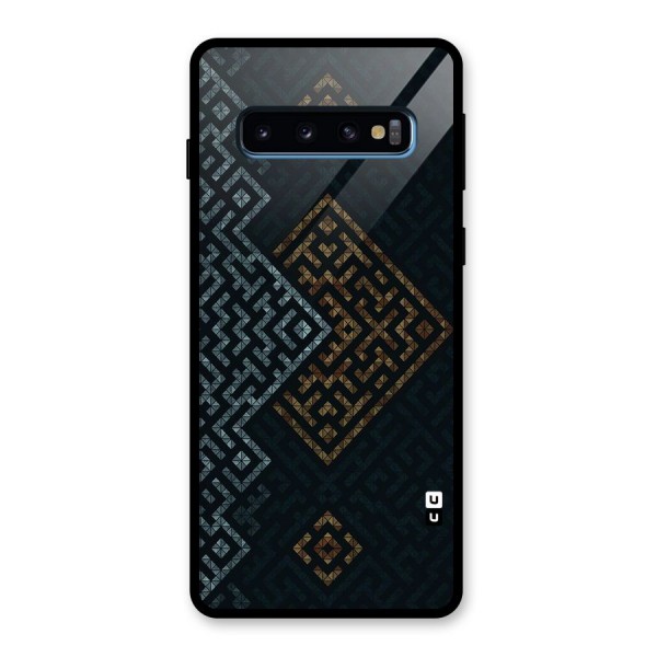 Smart Maze Glass Back Case for Galaxy S10
