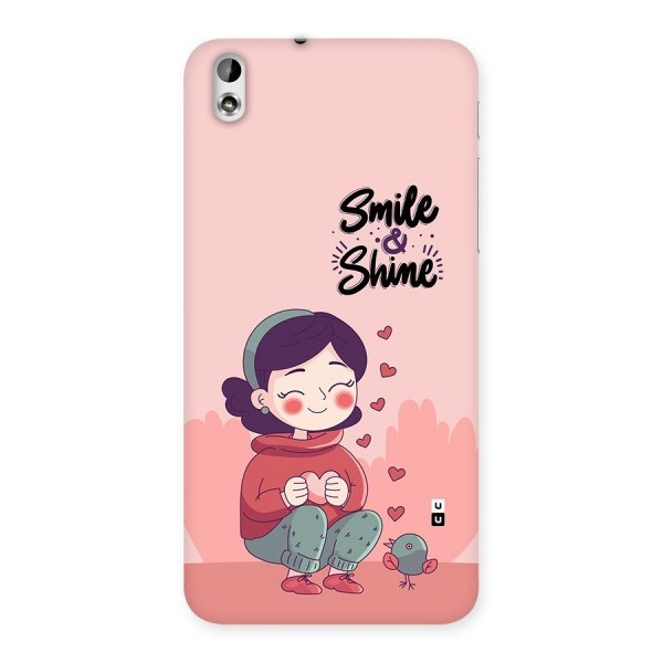 Smile And Shine Back Case for Desire 816