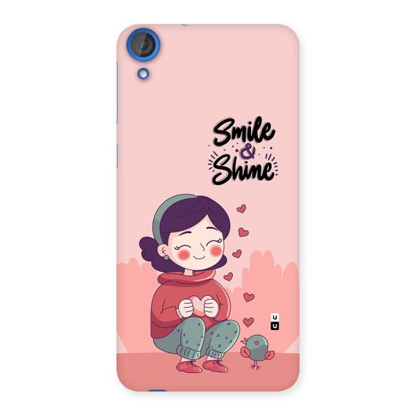 Smile And Shine Back Case for Desire 820s