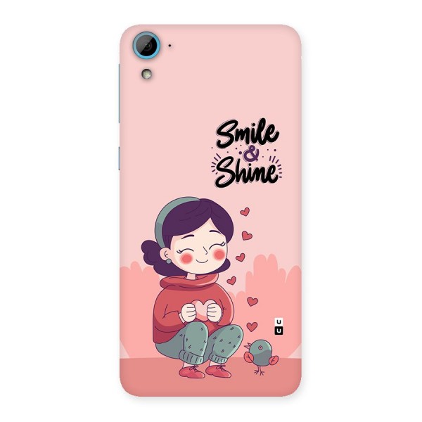 Smile And Shine Back Case for Desire 826