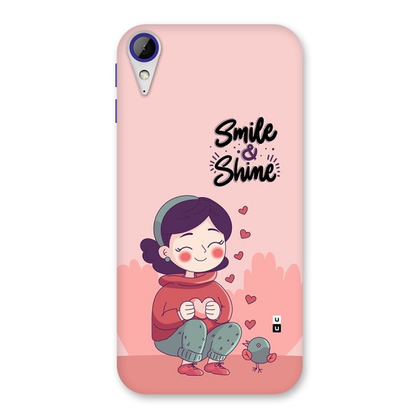Smile And Shine Back Case for Desire 830