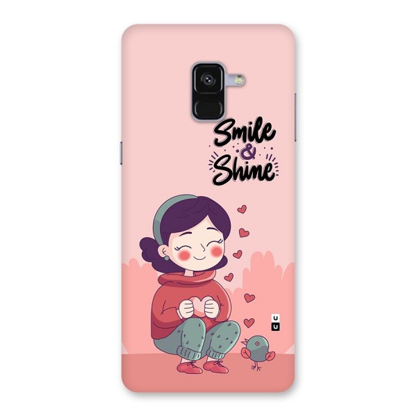 Smile And Shine Back Case for Galaxy A8 Plus