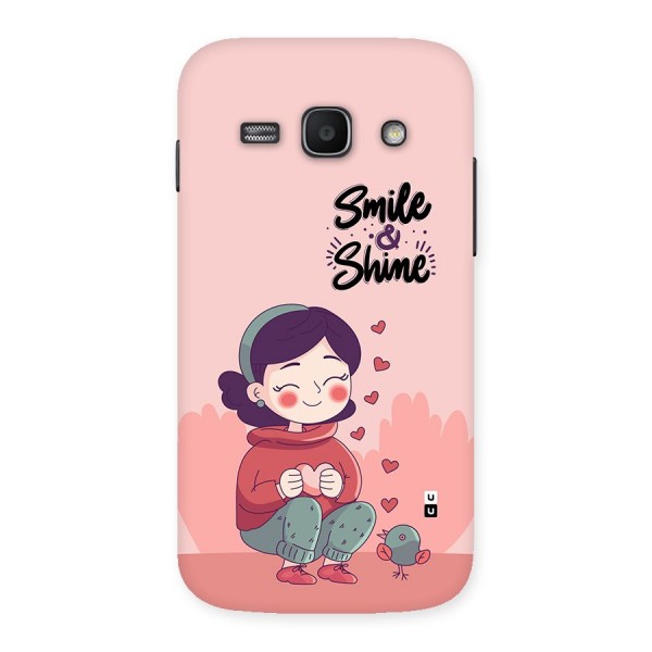 Smile And Shine Back Case for Galaxy Ace3