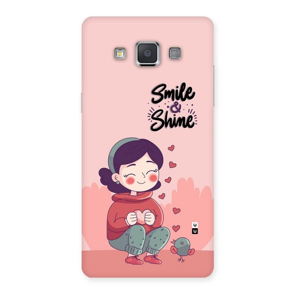 Smile And Shine Back Case for Galaxy Grand 3