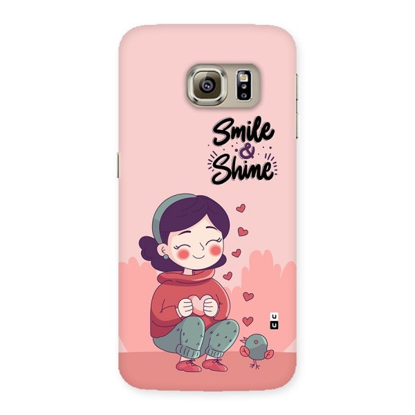 Smile And Shine Back Case for Galaxy S6 edge