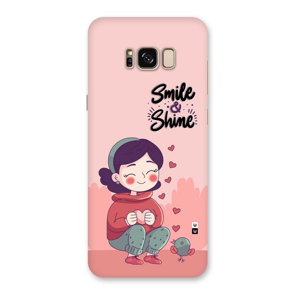 Smile And Shine Back Case for Galaxy S8 Plus