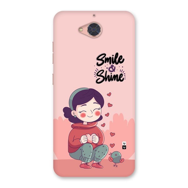 Smile And Shine Back Case for Gionee S6 Pro
