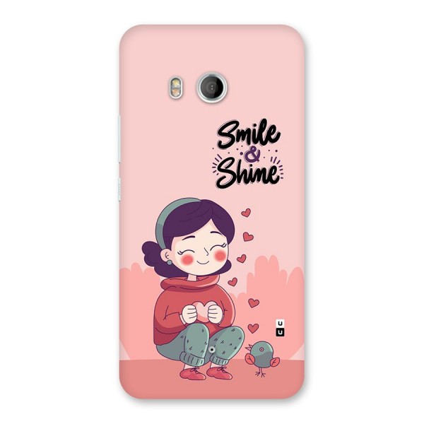 Smile And Shine Back Case for HTC U11