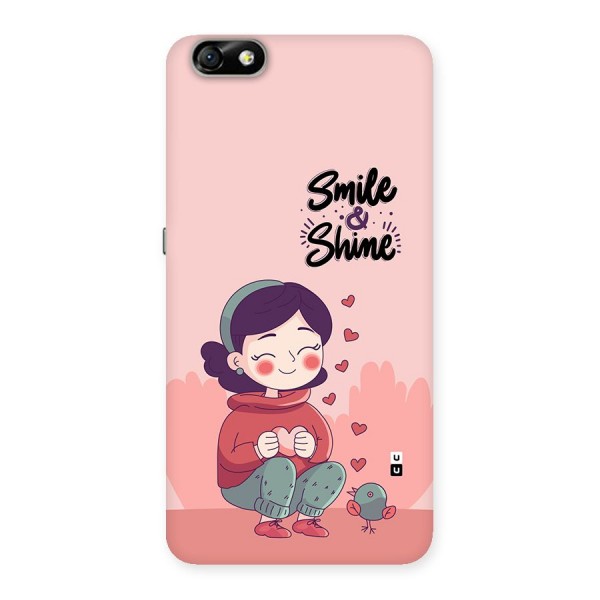 Smile And Shine Back Case for Honor 4X