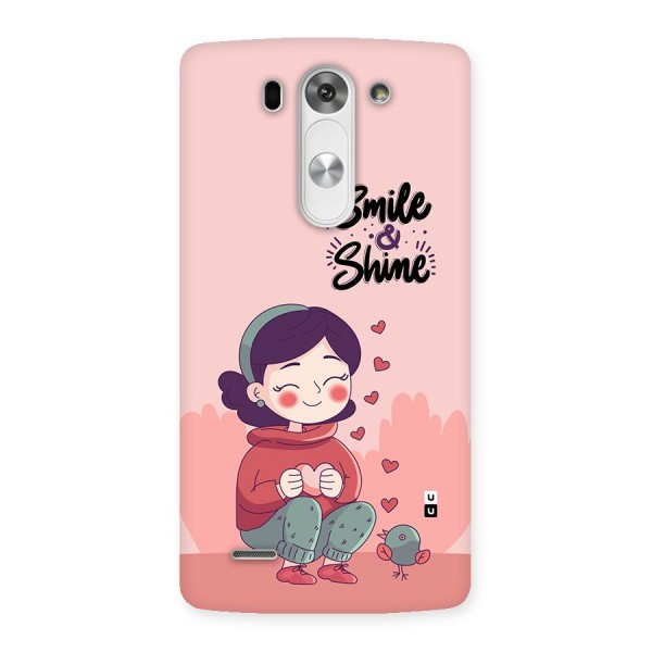 Smile And Shine Back Case for LG G3 Beat