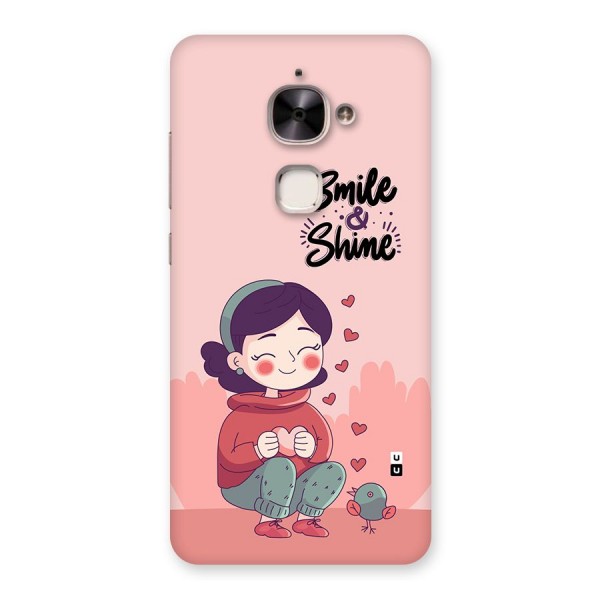 Smile And Shine Back Case for Le 2