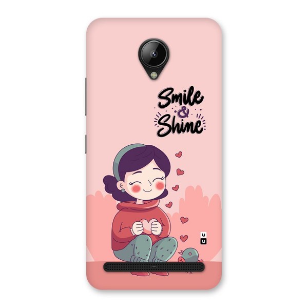 Smile And Shine Back Case for Lenovo C2