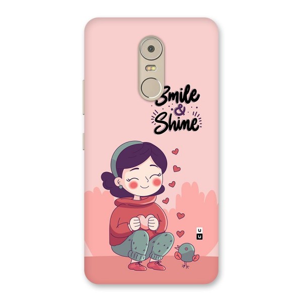 Smile And Shine Back Case for Lenovo K6 Note