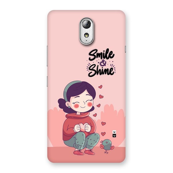 Smile And Shine Back Case for Lenovo Vibe P1M