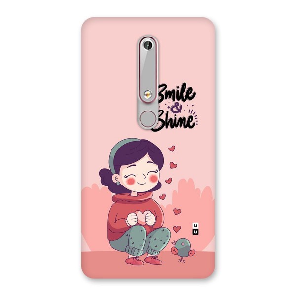 Smile And Shine Back Case for Nokia 6.1