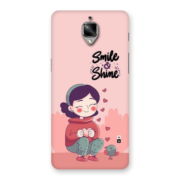 Smile And Shine Back Case for OnePlus 3