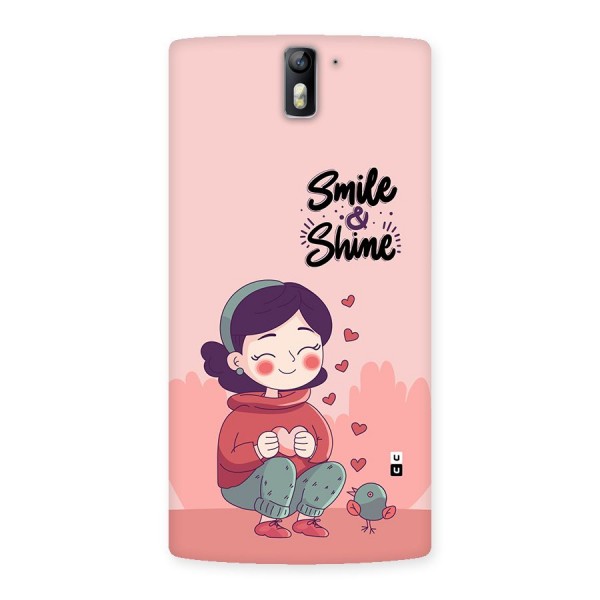 Smile And Shine Back Case for OnePlus One