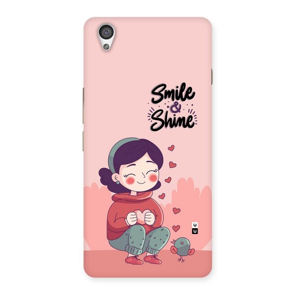 Smile And Shine Back Case for OnePlus X