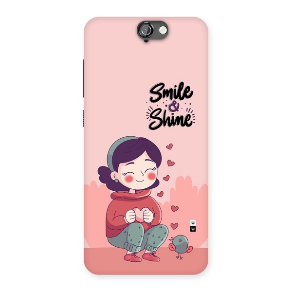 Smile And Shine Back Case for One A9