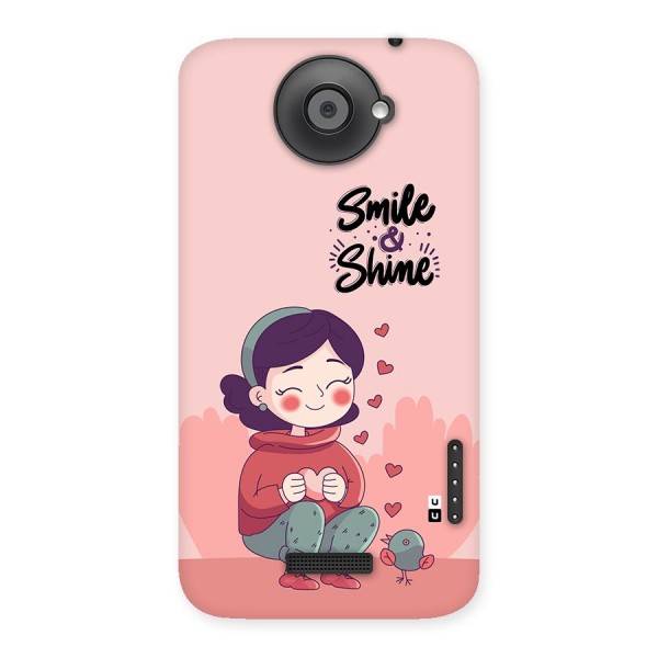 Smile And Shine Back Case for One X