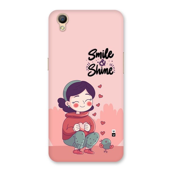 Smile And Shine Back Case for Oppo A37