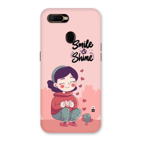Smile And Shine Back Case for Oppo A5s